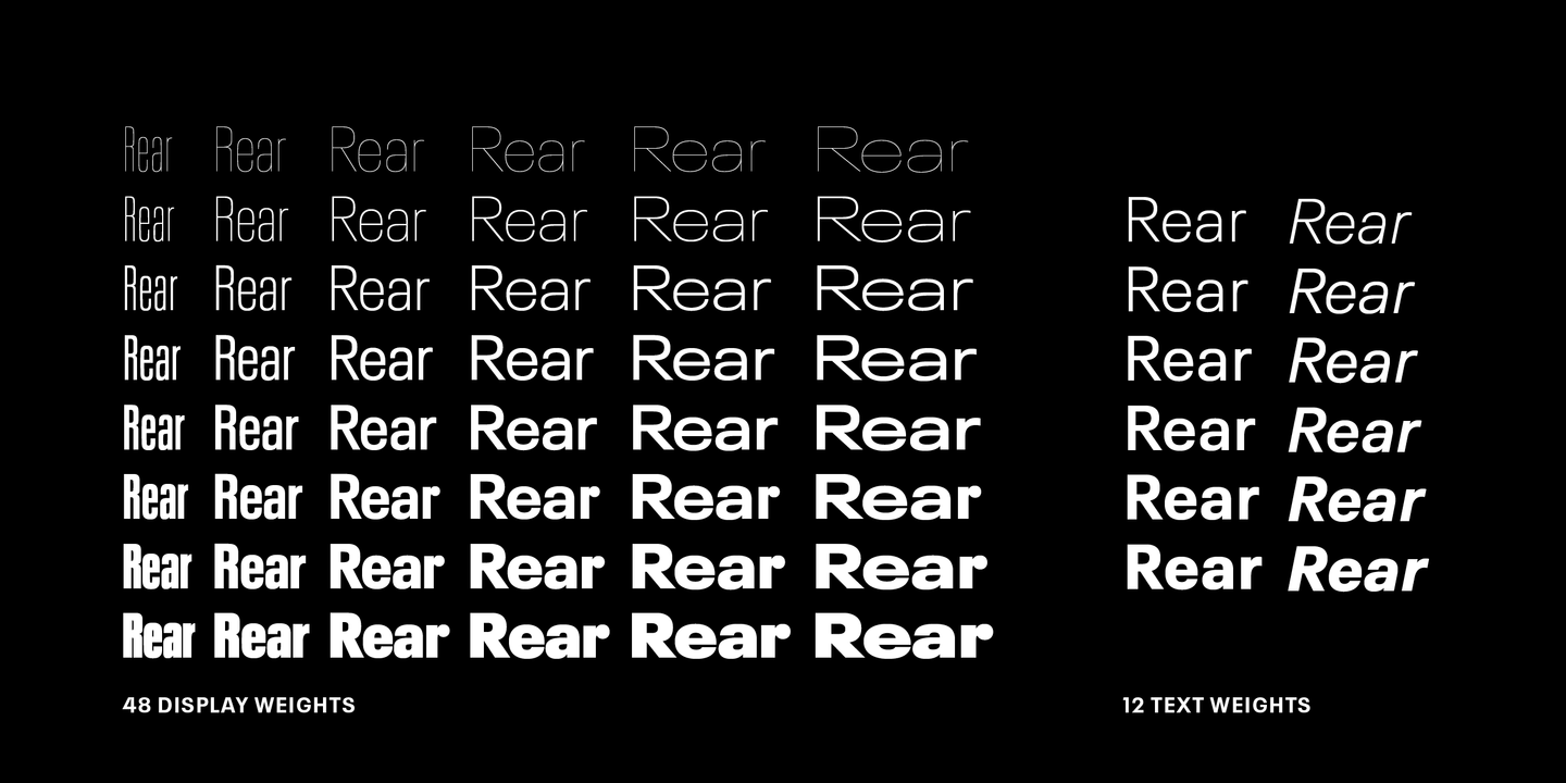 Neue Plak Compressed Ultra Light Font preview